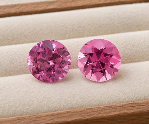 Unheated Pink Sapphire Matching Pair