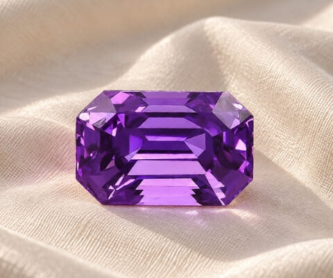 Unheated Purple Sapphire