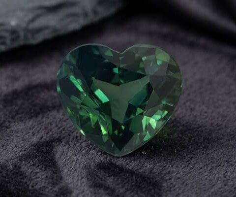 Teal Green-Blue Sapphire