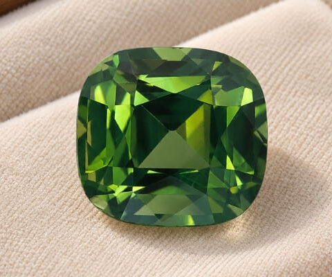 Unheated Teal Green Sapphire
