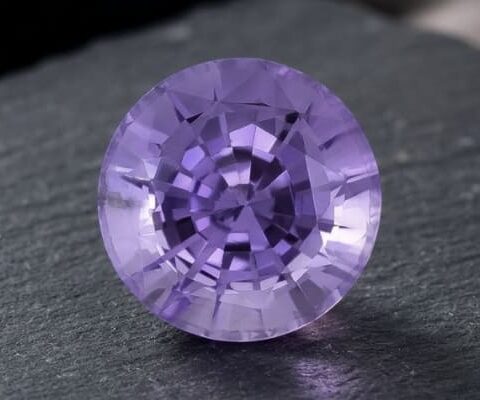 Unheated Violet Sapphire