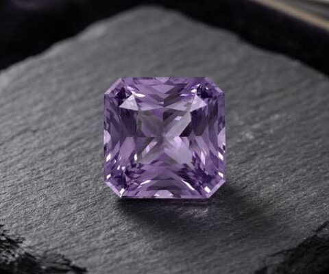 Madagascar Octagonal Violet Spinel