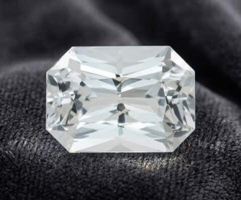 White Sapphire Gemstone