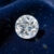 Round Near-Colorless Zircon