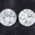 Premium Round White Zircon Matching Pair