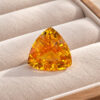 This natural yellow sapphire