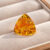 This natural yellow sapphire