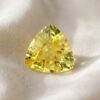 his natural yellow sapphire