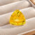 Golden Trillion Yellow Sapphire