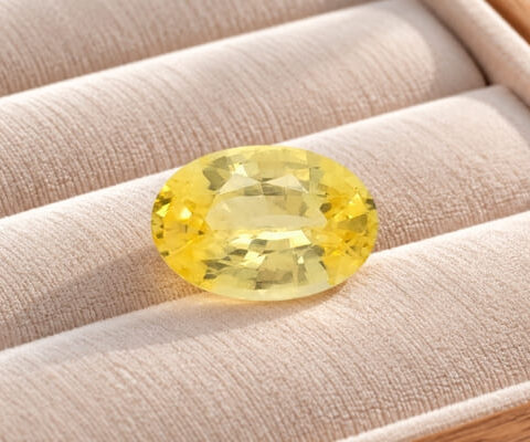 Heated Yellow Sapphire