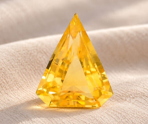 Sri Lankan Triangular Yellow Sapphire
