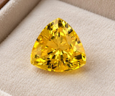 Vivid Trillion Yellow Sapphire