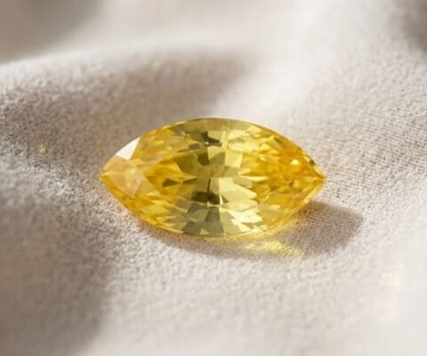Yellow Marquise Sapphire