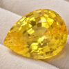 Pear Yellow Sapphire