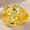 Golden Pear Yellow Sapphire