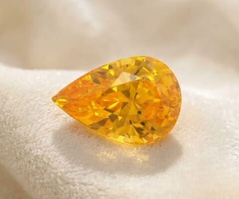 Heated Yellow Sapphire