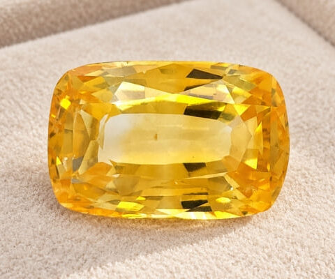 Heated GIA-Certified Yellow Sapphire