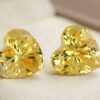 Yellow Sapphire Gemstone Pair
