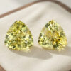 Yellow Sapphire Gemstone Pair