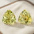 Yellow Sapphire Gemstone Pair
