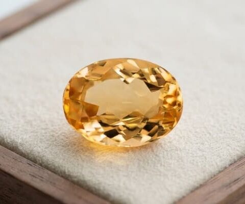 Oval Yellow Topaz