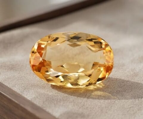 Oval Yellow Topaz