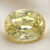 Oval Bright Yellow Zircon