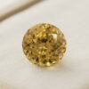 Round Deep Yellow Zircon