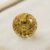 Round Deep Yellow Zircon