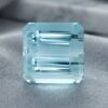 Ocean Blue Aquamarine Octagonal