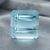Ocean Blue Aquamarine Octagonal