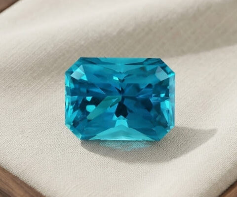 Ocean Flame Apatite Emerald Gemstone