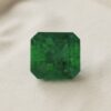 Octagonal GIA Emerald Gemstone