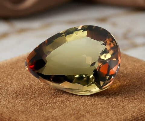 Olive Bronze Andalusite Loose Gemstone