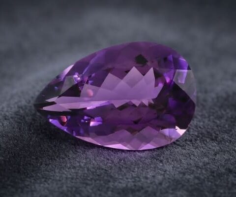 Opulent Violet Amethyst Loose Gemstone