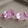 Pink Kunzite Gemstone Pair