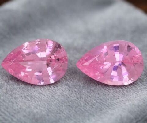Natural Pink Sapphire Matching Pair