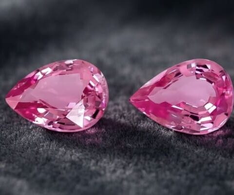 Pink Sapphire Matching Pair