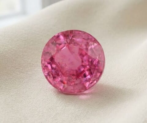 Mahenge Round Pink Spinel