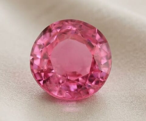 Mahenge Round Pink Spinel