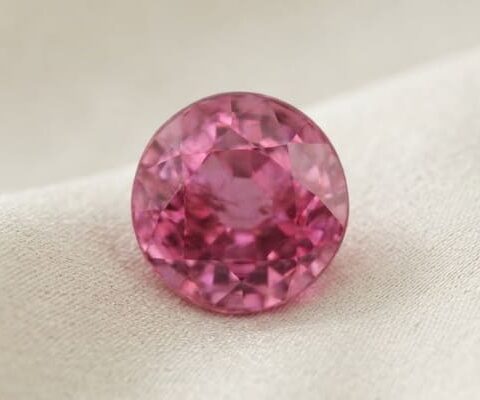 Mahenge Round Pink Spinel