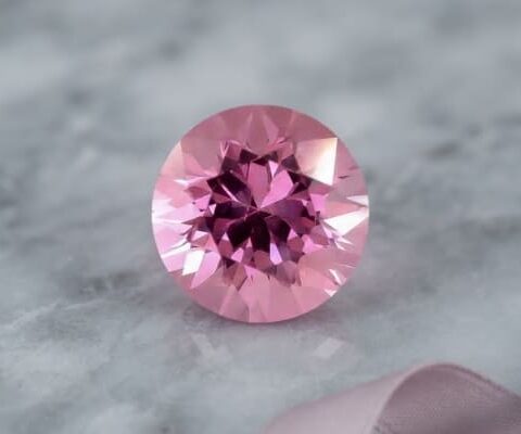 Round Pink Spinel