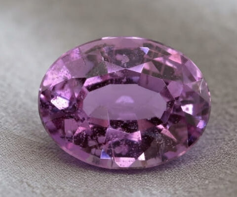 Unheated Pinkish Purple Sapphire