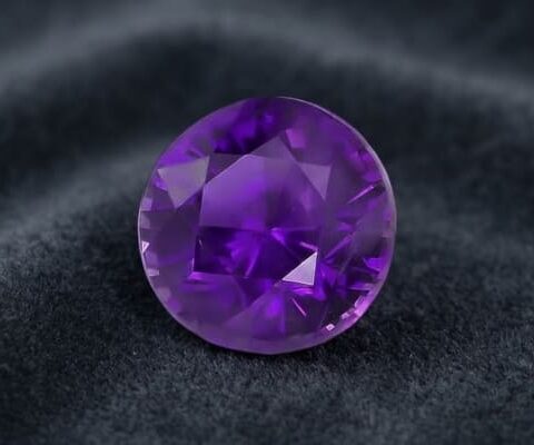 Heated Purple Sapphire