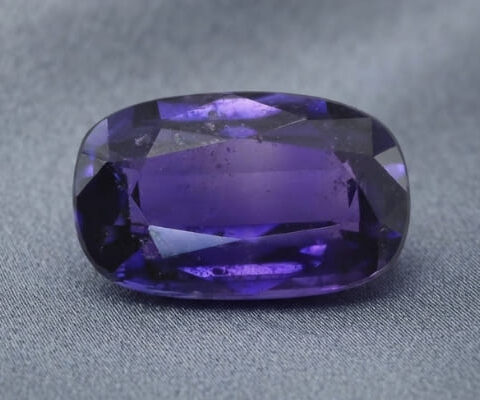 Unheated Purple Sapphire