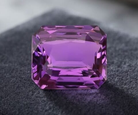 Unheated Purple Sapphire