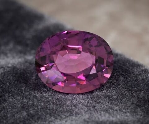 Unheated Purple Sapphire