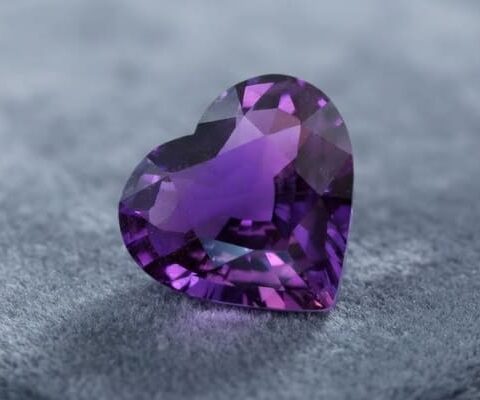 Unheated Purple Sapphire