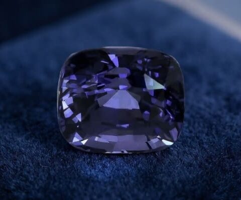 Cushion Purple Spinel