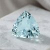 Refreshing Blue Aquamarine Trillion